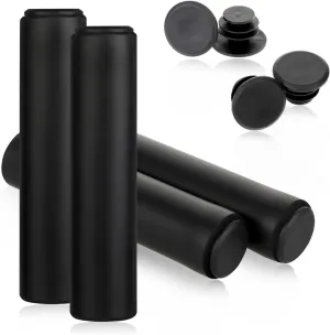 2 Pairs Bike Handle Grips, Foam Comfortable Shock Absorption Bike Handlebar Grips Sponge Covers Anti-Slip Handlebars Grip Compatible with Mountain, Scooter