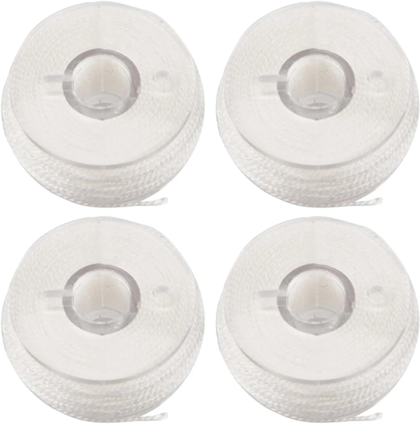 4 Pcs Super Strong PVA Fishing Line Water Soluble PVA Baits Line Fishing String Tape Tool for Seawater and Freshwater