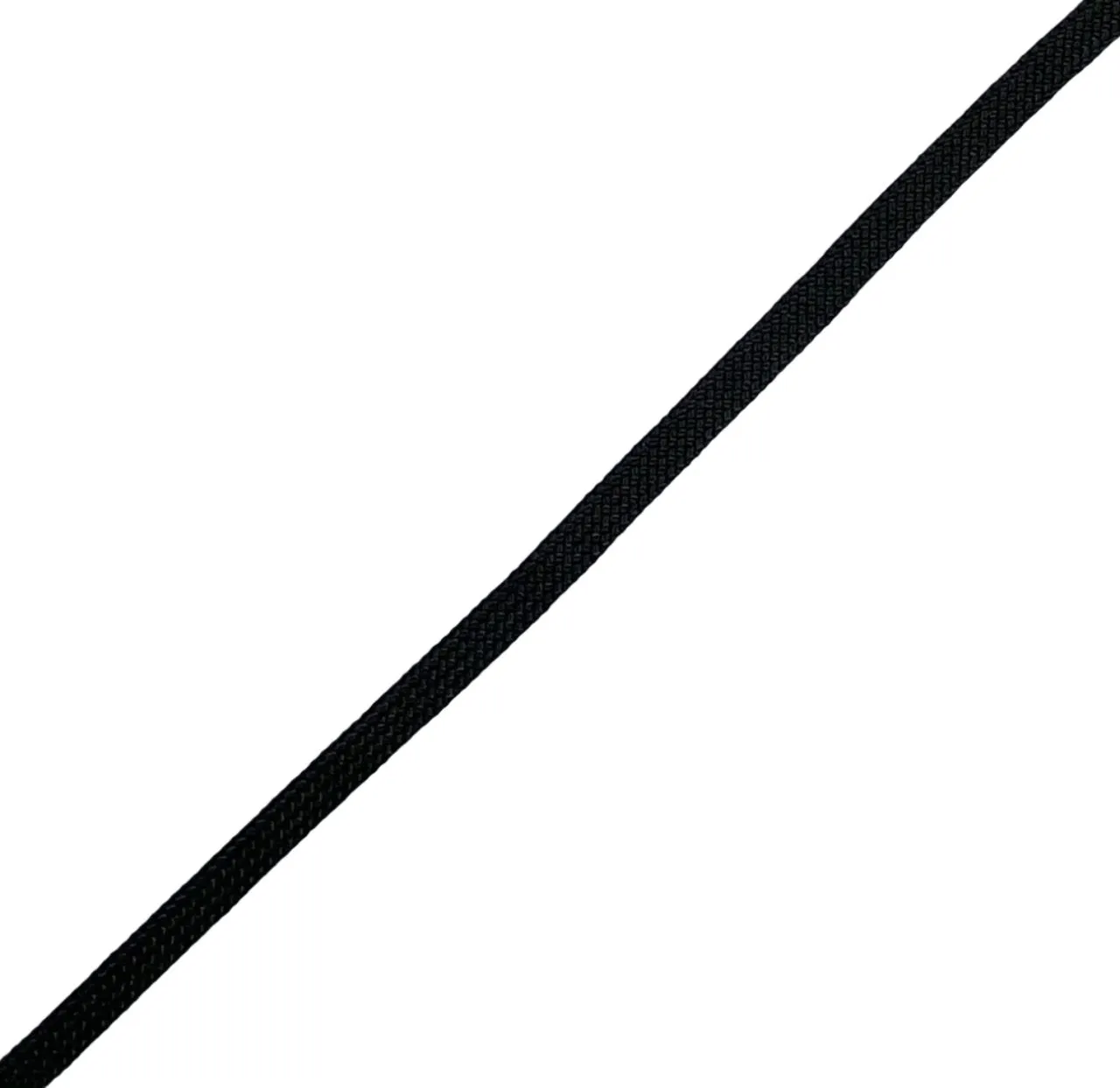 5mm Flat Braided Nylon Corset Lacing (by the yard)