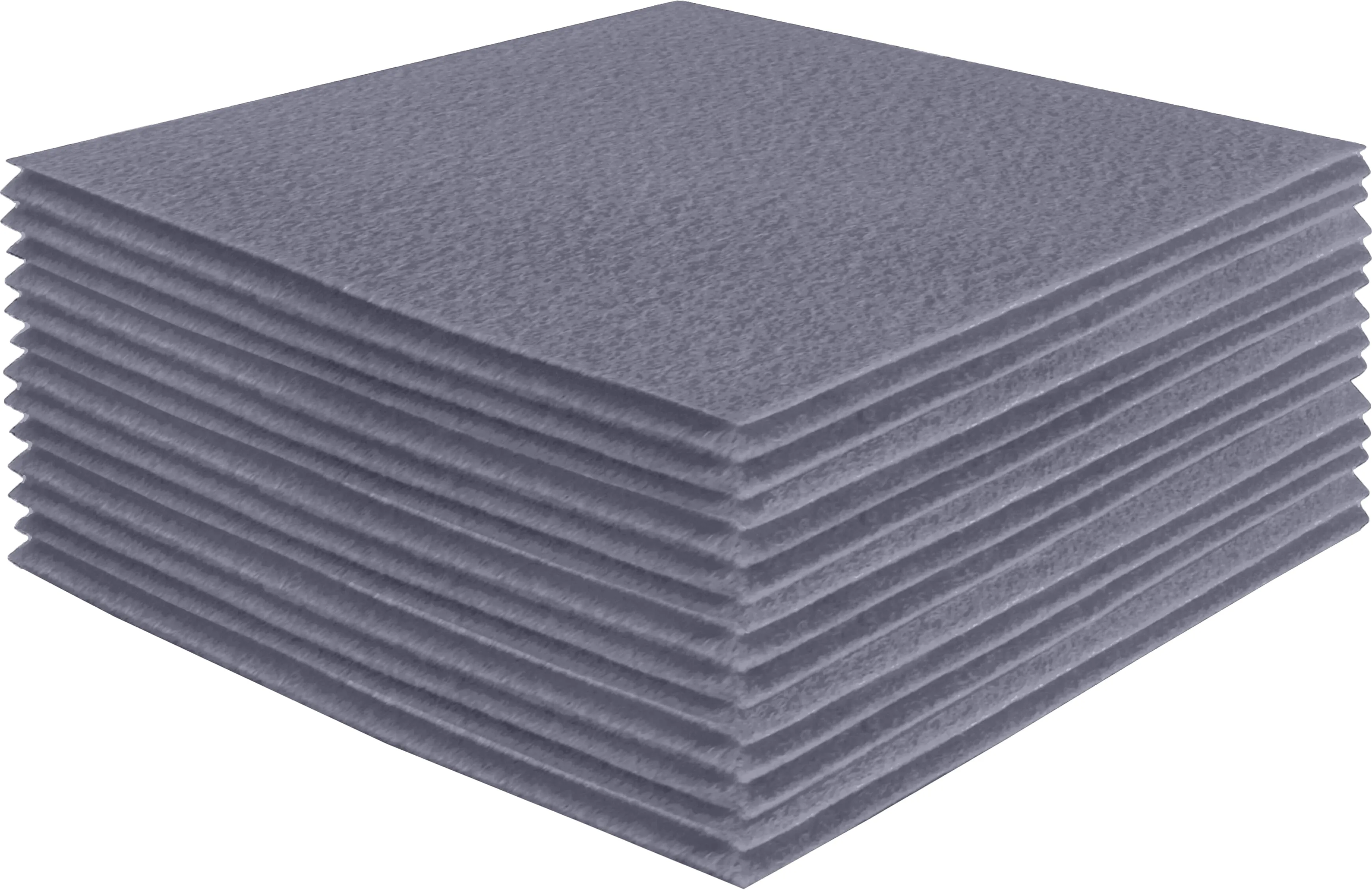 Acrylic Felt Craft Sheet Packs | Grey 451