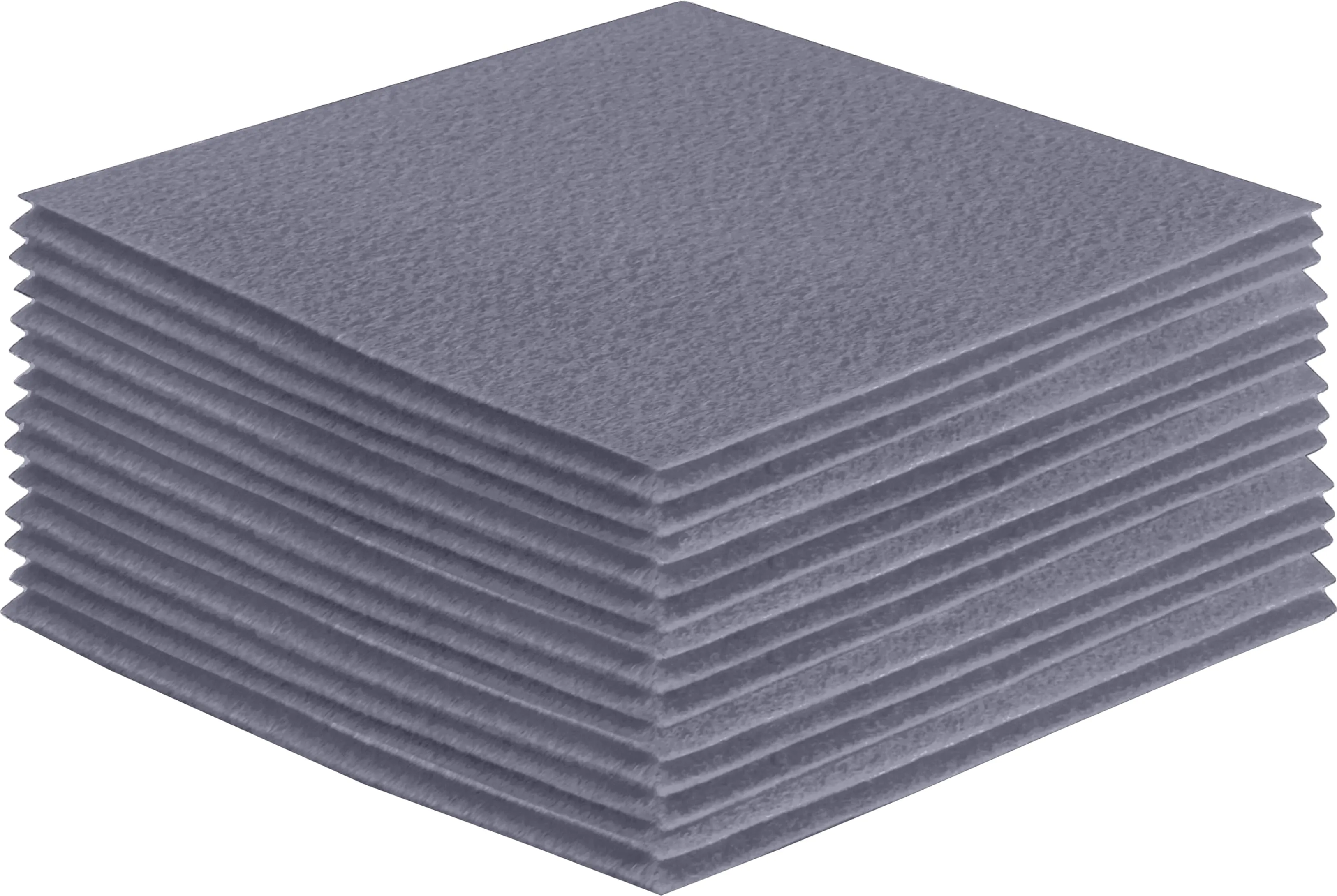 Acrylic Felt Craft Sheet Packs | Grey 451
