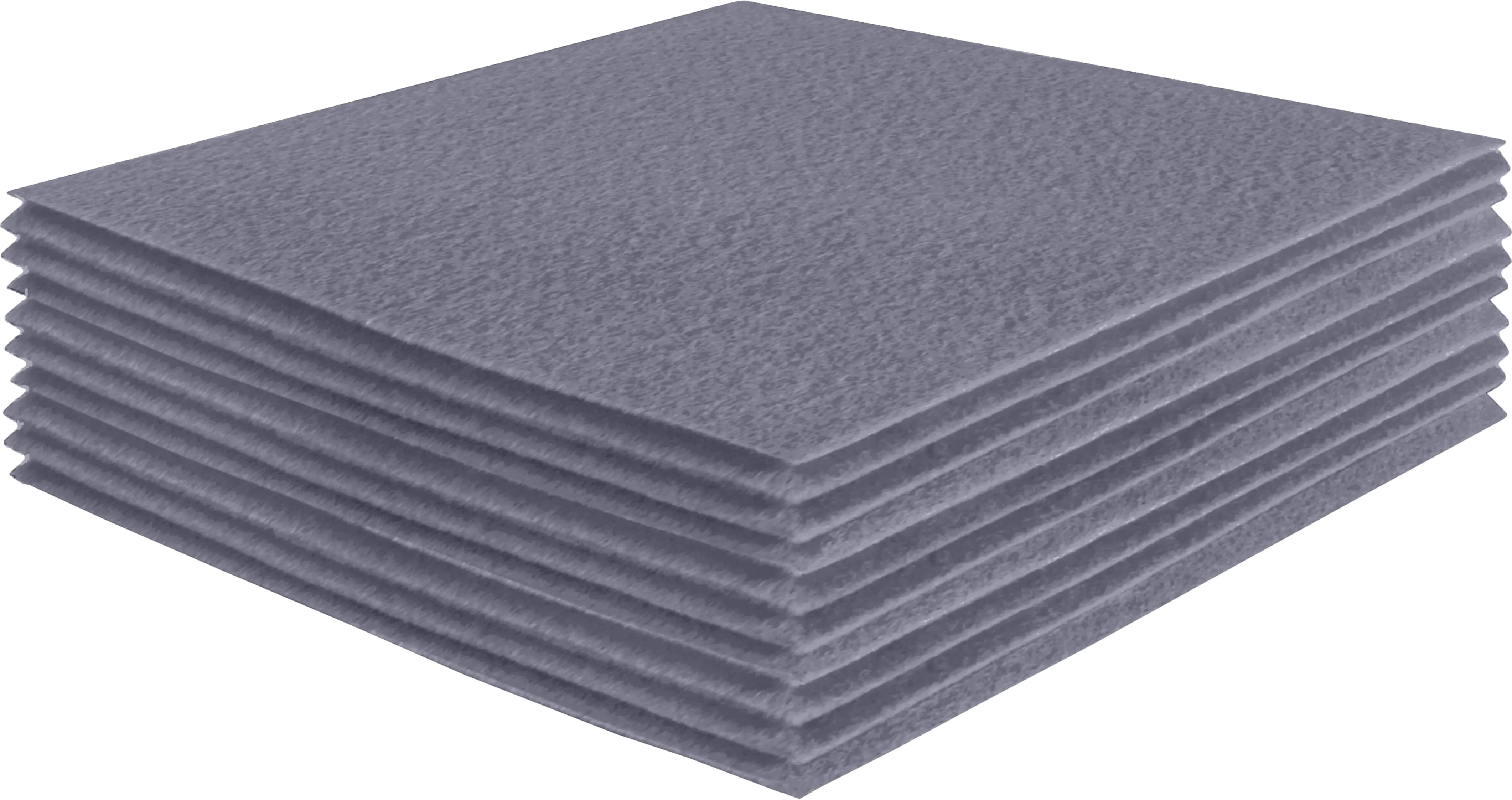 Acrylic Felt Craft Sheet Packs | Grey 451