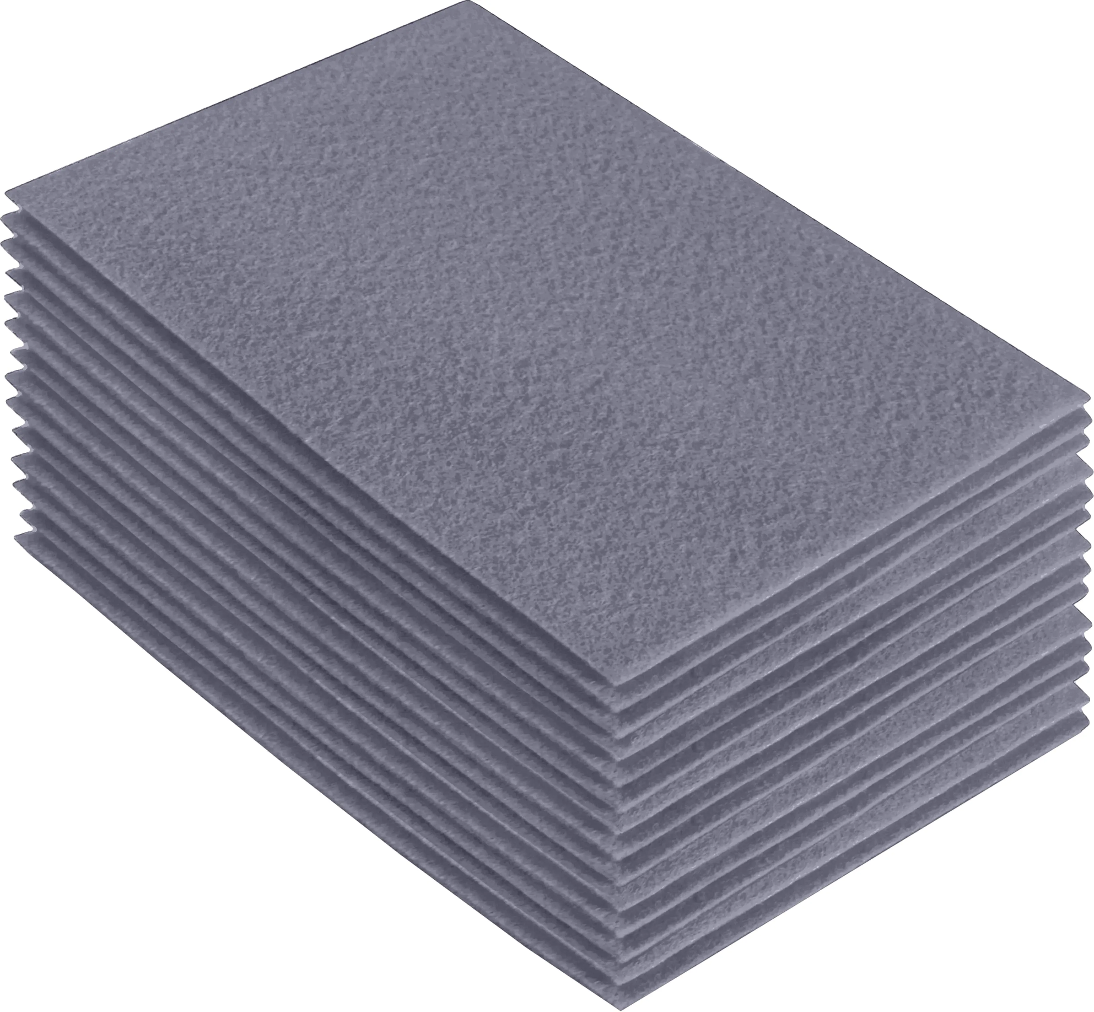 Acrylic Felt Craft Sheet Packs | Grey 451