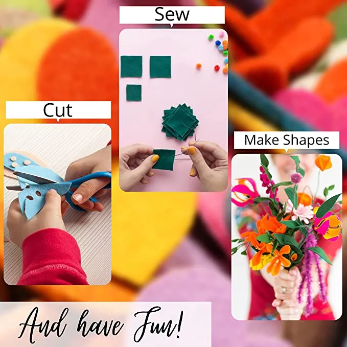 Acrylic Felt Craft Sheet Packs | Grey 451