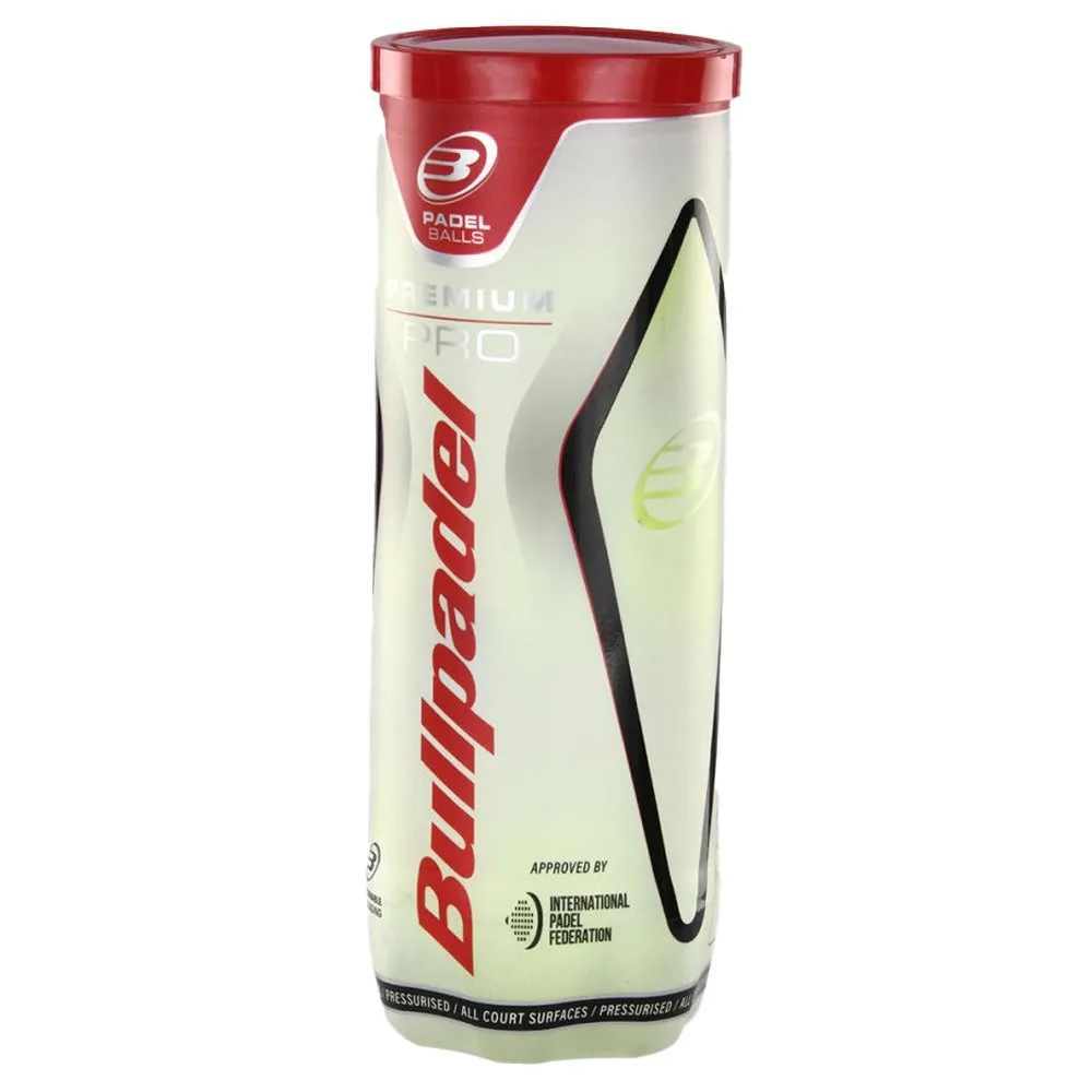 Bullpadel Premium Pro Padel Balls - 6 Dozen