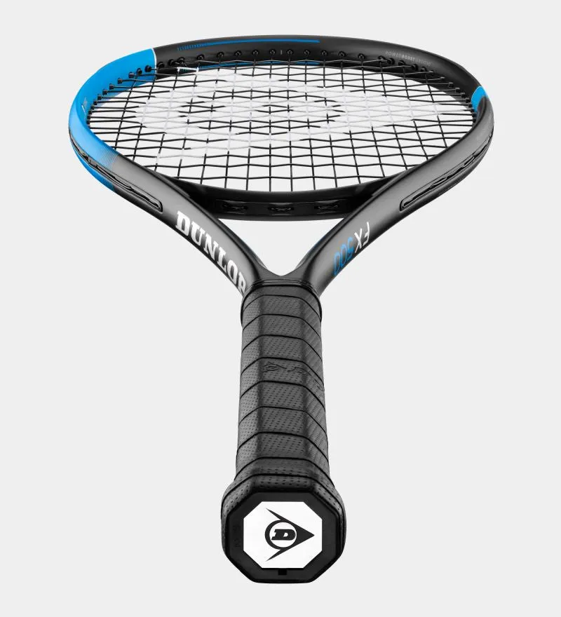 Dunlop FX500 4 1/4 Tennis Racquet-Black/Blue