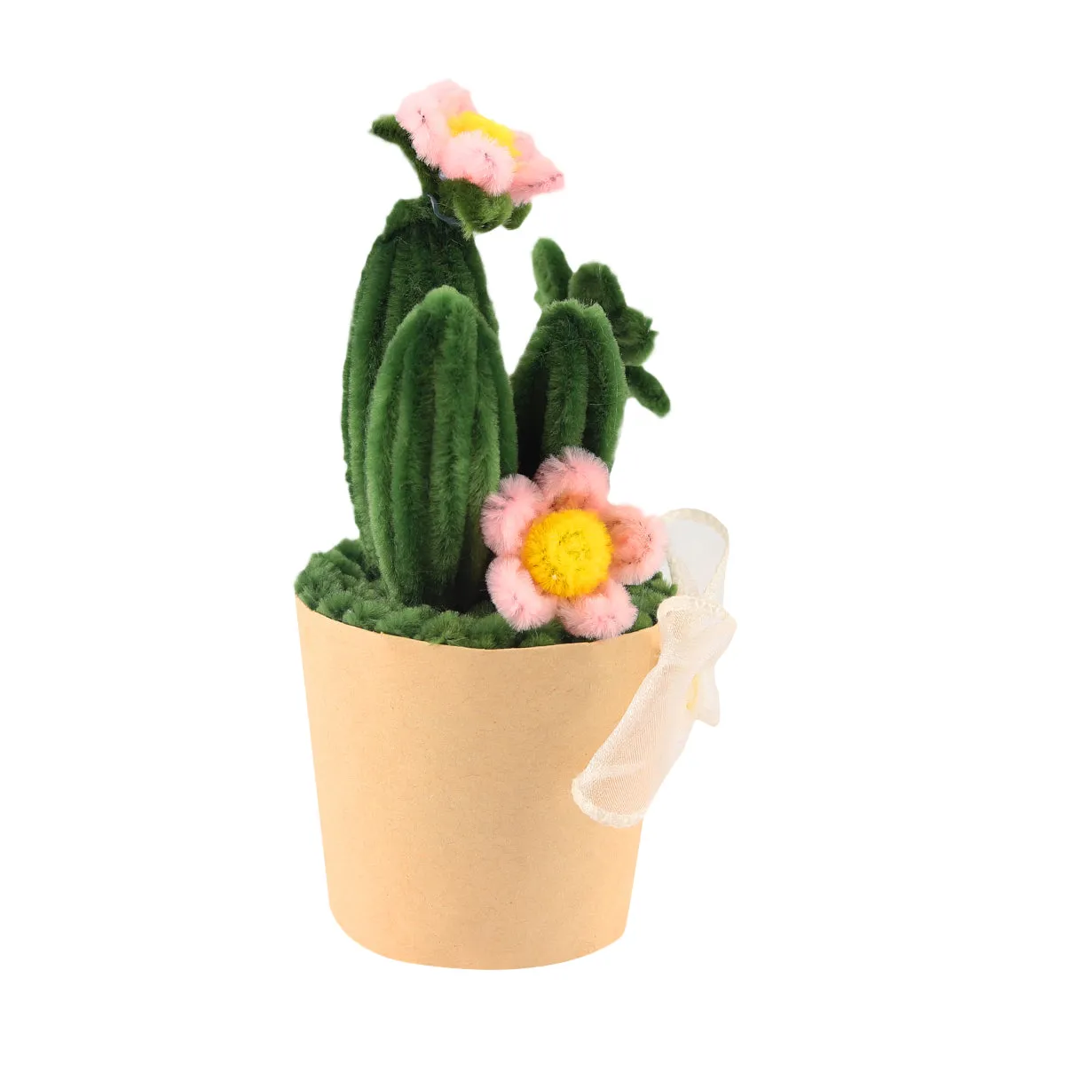 Felt Wire Cactus Pot