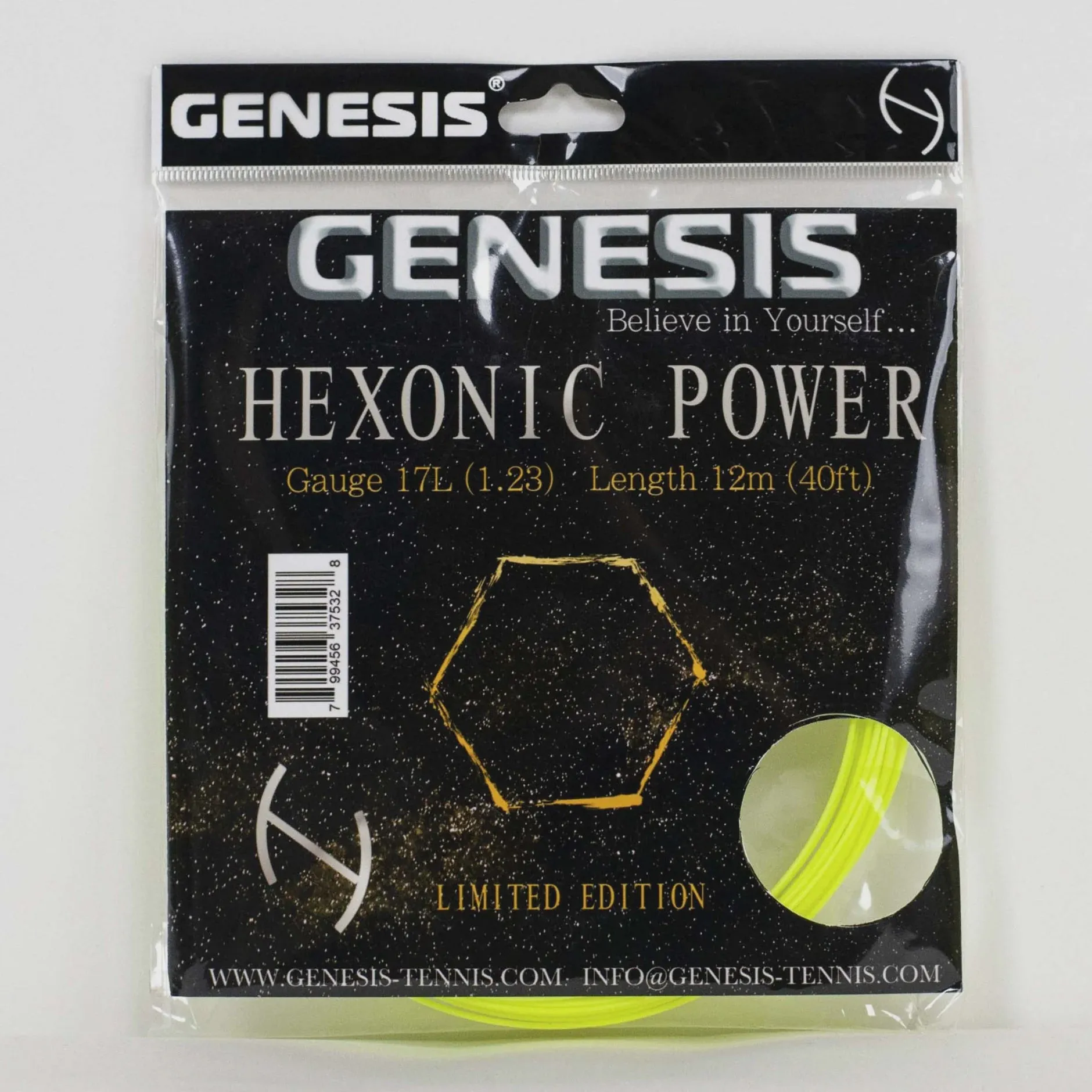 Hexonic 2.0 17G/1.23 String Neon Yellow