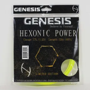 Hexonic 2.0 17G/1.23 String Neon Yellow