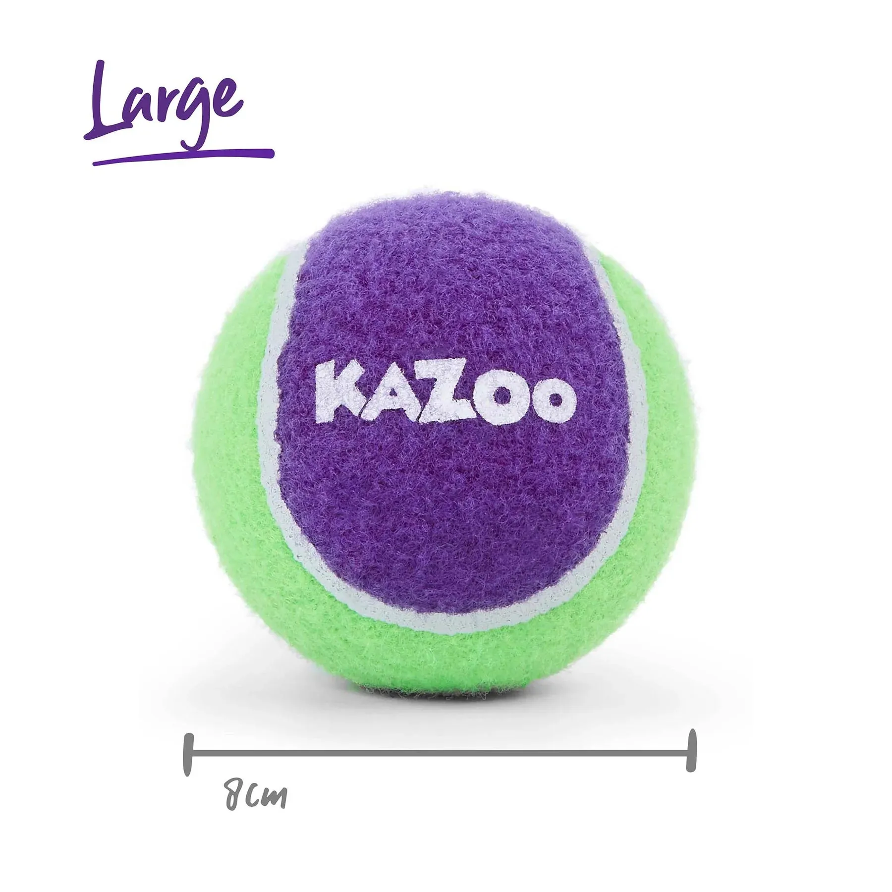 Kazoo Puncture-Proof Tennis Ball Dog Toy