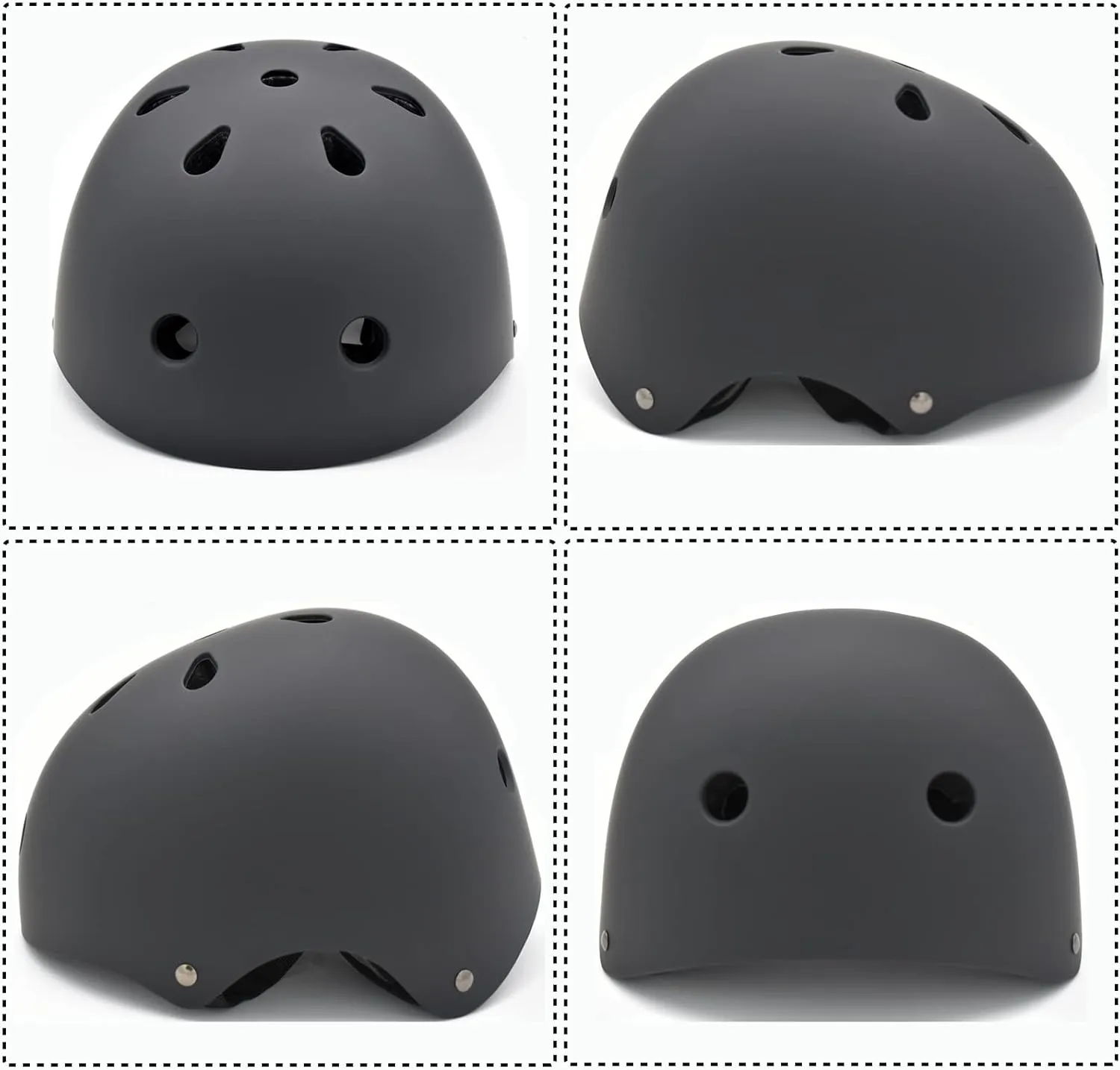 Kids Helmet Set with Knee Pads Elbow Pads Wrist Guards,Adjustable Helmet for Toddler Kids&Youth,3~14yrs Girl Boy Kids Protective Gear Set for Roller Skate Scooter Inline skatings Longboard