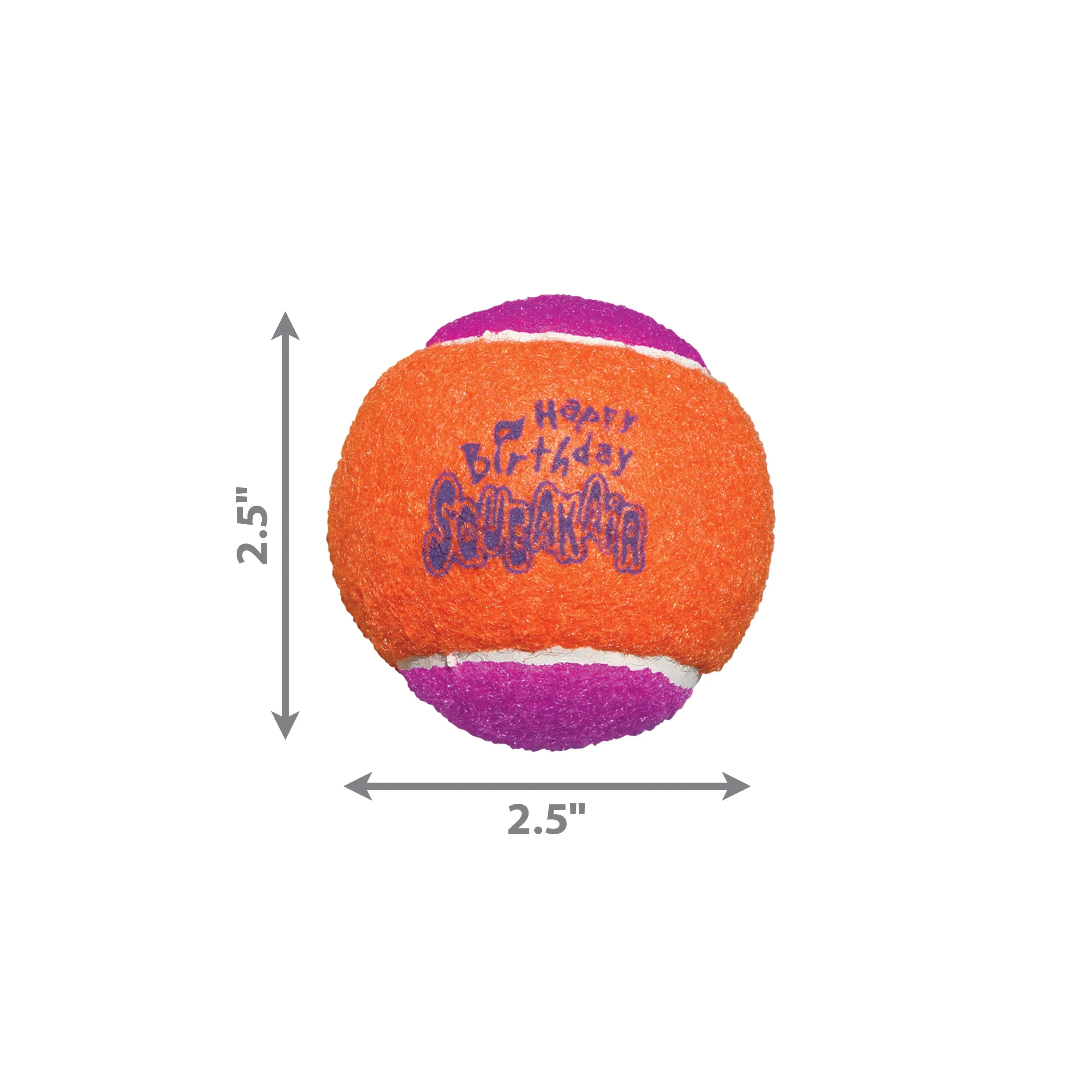 Kong Birthday Balls Tennis Medium