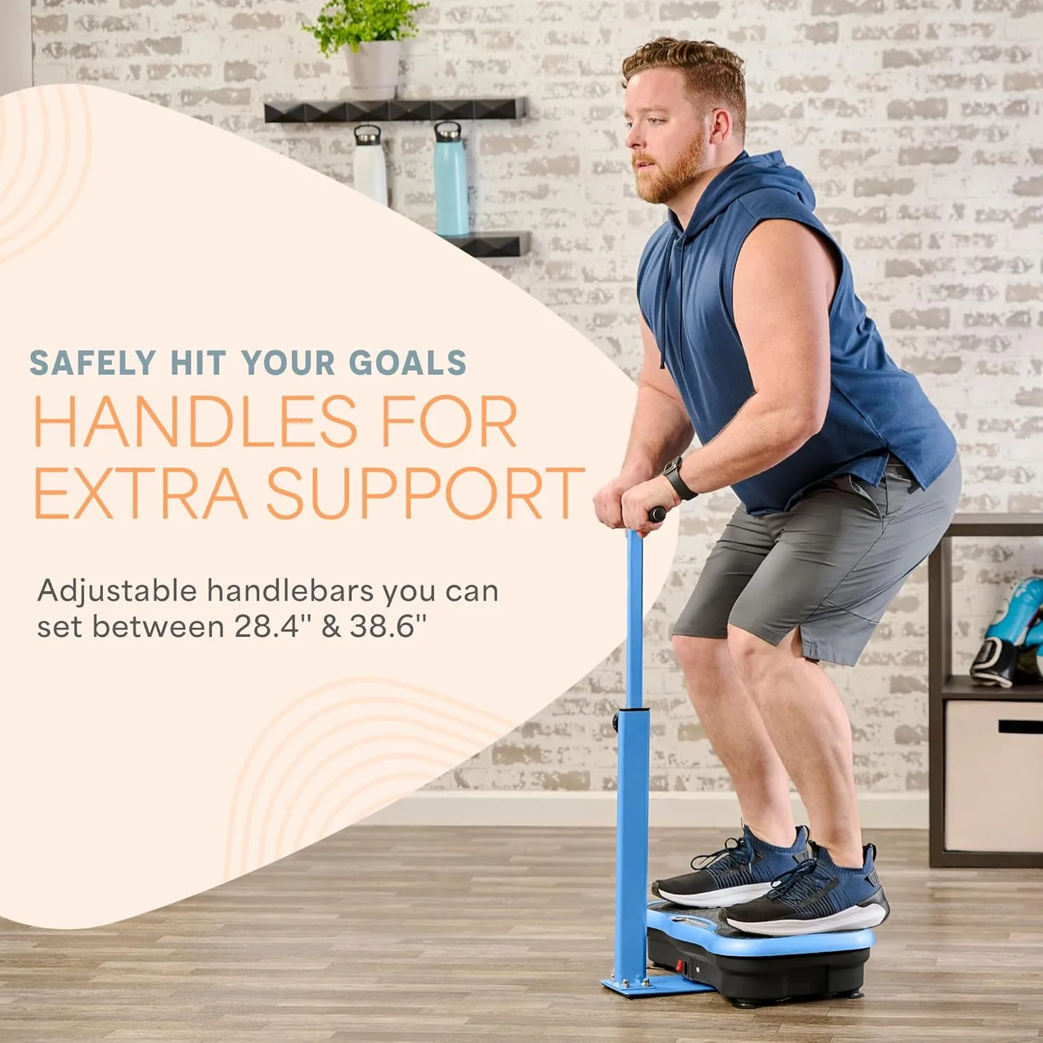 Lifepro Vibration Plate Exercise Machine with Magnetic Acupoints - Full Body Vibration Platform for Beginners and Recovery - Ideal Lymphatic Drainage Massager for Muscle Toning and Overall Fitness