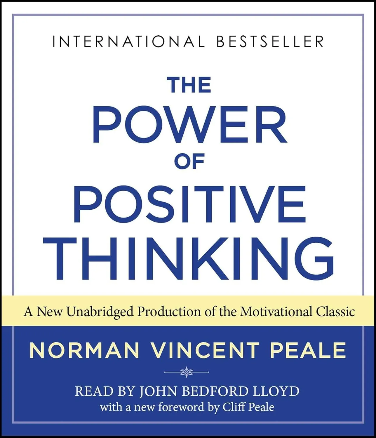 The Power Of Positive Thinking: Ten Traits for Maximum Results Audio CD  Unabridged, January 11, 2022